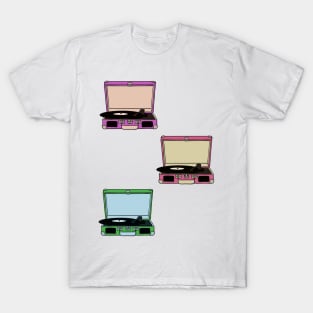 Record Player Set T-Shirt